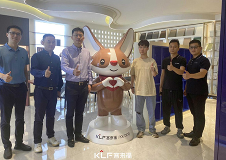 熱烈歡迎中國(guó)建博會(huì)領(lǐng)導(dǎo)一行蒞臨客來福智能科技股份有限公司參觀指導(dǎo)！